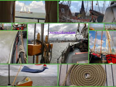 Monnickendam, collage van stadsgezichten (© Jan Dijkstra, Houten)