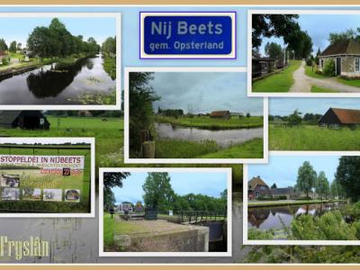 Nij Beets, collage van dorpsgezichten (© Jan Dijkstra, Houten)