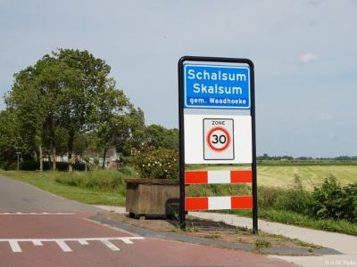 Schalsum is een dorp in de provincie Fryslân, gemeente Waadhoeke. T/m 2017 gemeente Franekeradeel.