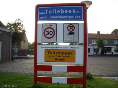Tollebeek is een dorp in de provincie Flevoland, gemeente Noordoostpolder.