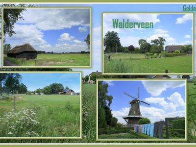 Walderveen, collage van buurtschapsgezichten (© Jan Dijkstra, Houten)