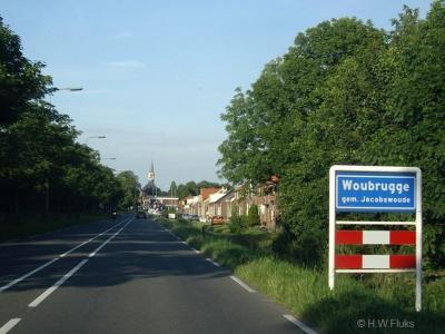 Woubrugge is een dorp in de provincie Zuid-Holland, in de streek Holland Rijnland, gemeente Kaag en Braassem. Het was een zelfstandige gemeente t/m 1990. In 1991 over naar gemeente Jacobswoude, in 2009 over naar gemeente Kaag en Braassem.